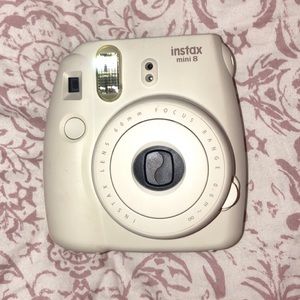 Fujifilm Instax Mini Polaroid Camera - White
